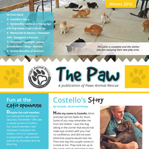The Paw Winter 2016